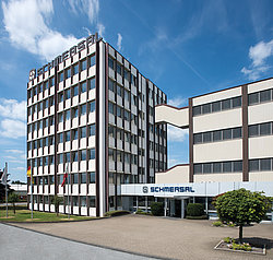 Schmersal yrityksen pääkonttori Wuppertalissa